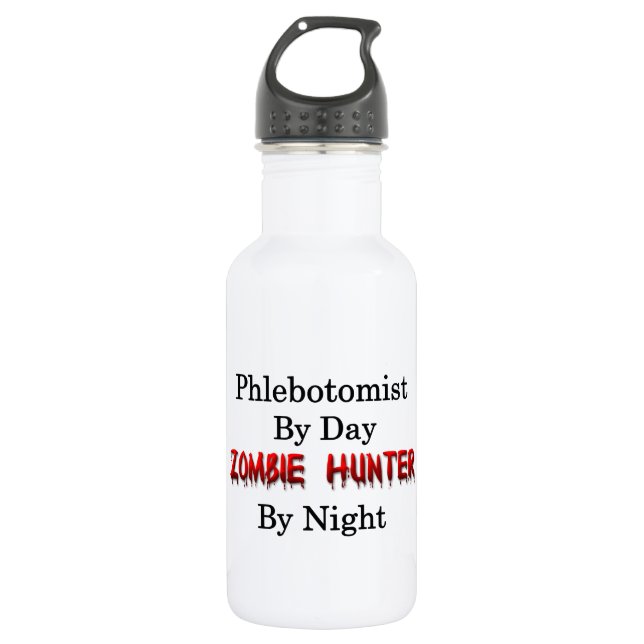 Garrafa Phlebotomist/caçador do zombi (Frente)