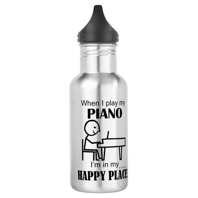 Garrafa Piano Happy Place (Esquerda)