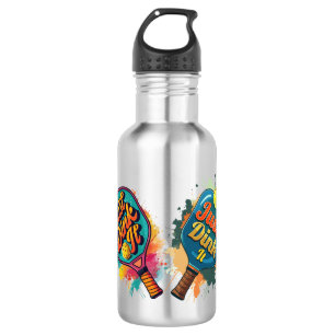 Garrafa Pickleball Paddle - Design desportivo e divertido