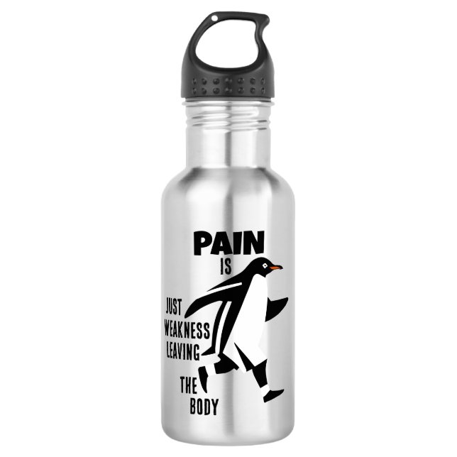 Garrafa Pinguim Motivacional (Frente)