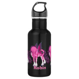 Garrafa Pink Clydesdale Fantasy Fairy Horse