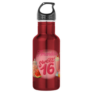Garrafa Pink Sweet Sixteen Water Bottle