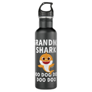 Garrafa Pinkfong Vovó Tubarão Oficial Suor