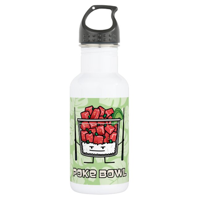 Garrafa Pique o aku dos chopsticks da salada dos peixes (Frente)