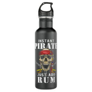 Garrafa Pirata Instantânea Apenas Adicione Rum Funny Rum L