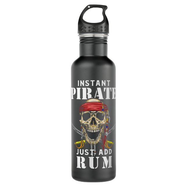 Garrafa Pirata Instantânea Apenas Adicione Rum Funny Rum L (Frente)