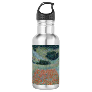 Garrafa Poppy Field em um Hollow próximo a Giverny (por Mo