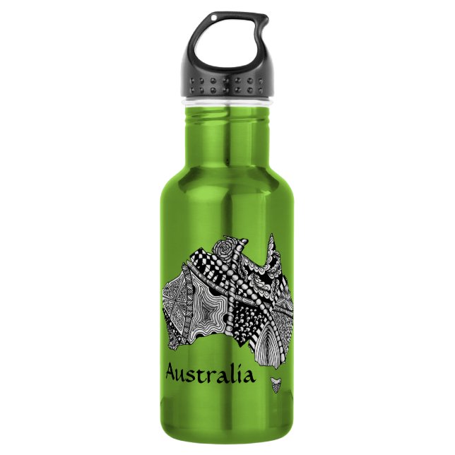 Garrafa Portaria de Arte da Austrália (Frente)