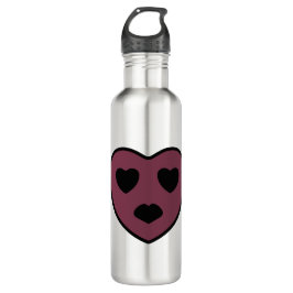 Garrafa Pout da face do coração