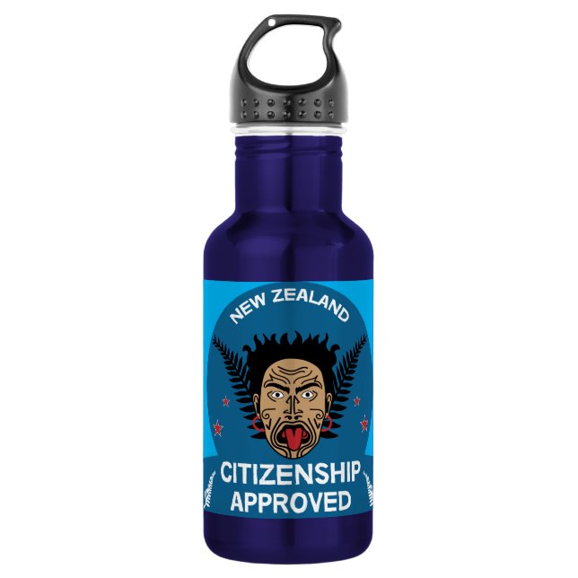Garrafa Presente de cidadania neozelandesa | Novo cidadão  (Frente)