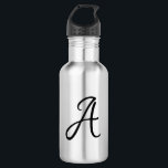Garrafa Presente inicial de professor personalizado<br><div class="desc">Presente inicial personalizado do professor. Garrafa de Água.</div>
