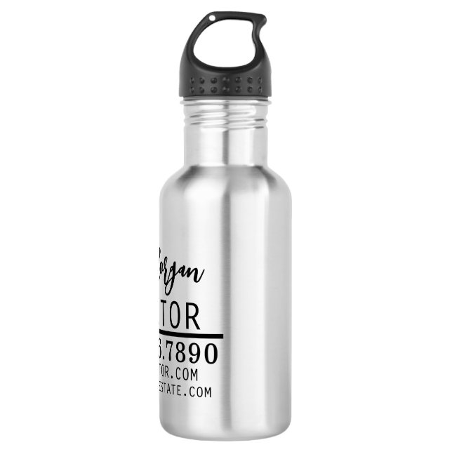 Garrafa Presente Personalizado para Corretor de Imóveis (Frente)