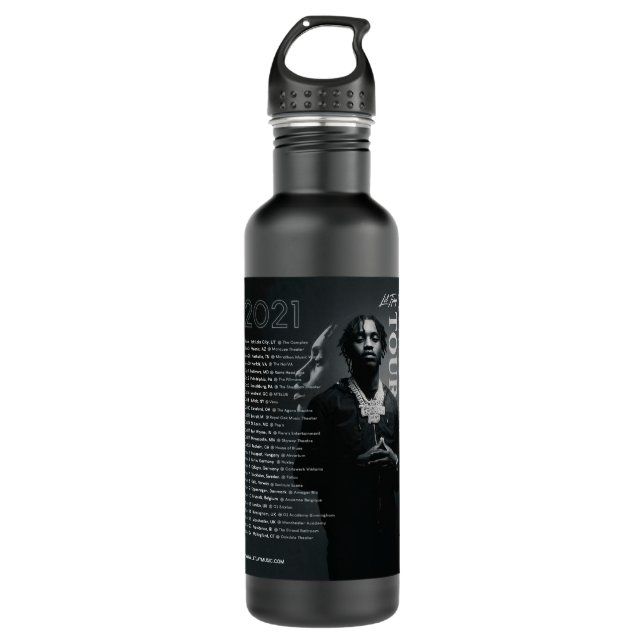 Garrafa Presentes Para Homens Rapper Lil Tjay Hiphop Incrí (Frente)