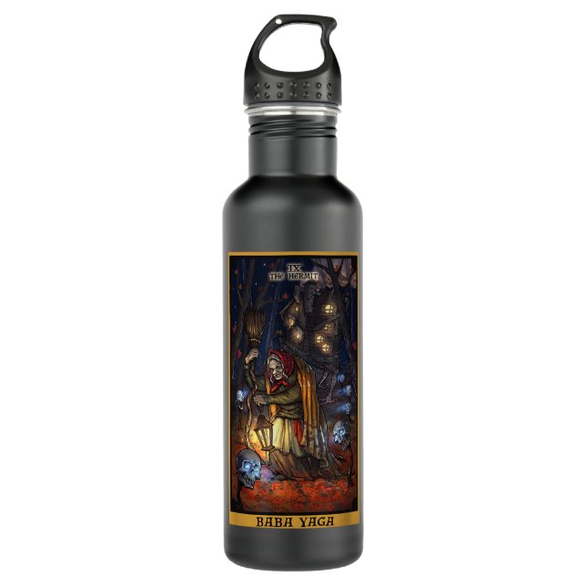 Garrafa Presentes Para Mulheres Baba Yaga O Cartão Tarot H (Frente)