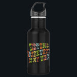 Garrafa Preservação histórica é minha visão, conservacioni<br><div class="desc">Celebre o seu amor pelos edifícios antigos com esta garrafa de água entalada. Faz um presente perfeito.</div>
