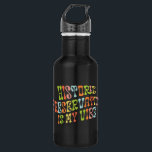 Garrafa Preservação histórica é minha visão, conservacioni<br><div class="desc">Celebre o seu amor pelos edifícios antigos com esta garrafa de água entalada. Faz um presente perfeito.</div>