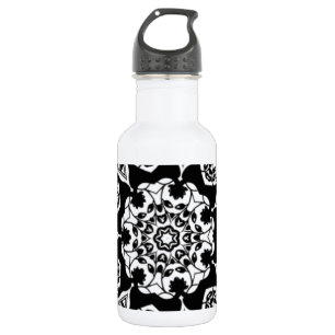 Garrafa Preto e Branco decorativos