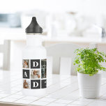 Garrafa Preto Moderno | Foto de Colagem | Melhor presente<br><div class="desc">Uma foto de colagem é uma maravilhosa ideia de presente para qualquer pai que adora relembrar os bons tempos com a família e os amigos. Este tipo de fotografia apresenta uma coleção de fotografias organizadas criativamente e apresentadas em conjunto, frequentemente num tema ou num esquema que reflete a personalidade ou...</div>