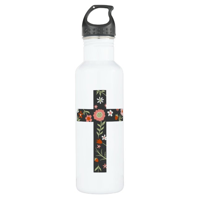 Garrafa Primavera Cross 710 Ml Frasco De Água (Frente)