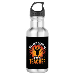 Garrafa Professor Halloween Fantasma Assustador Design de