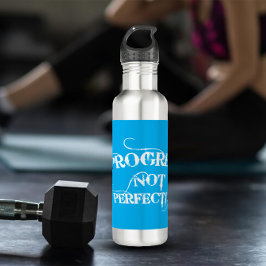 Garrafa Progress Not Perfection Women's Exercise