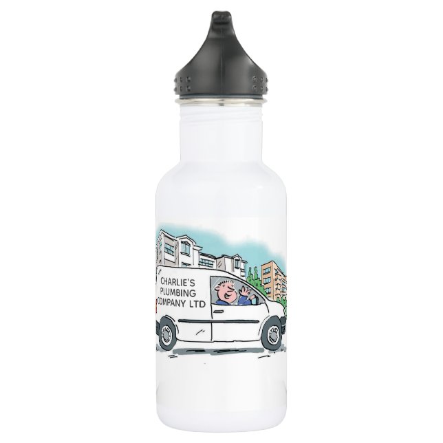 Garrafa Promoção Empresarial do Homem da Van Branca (Direita)