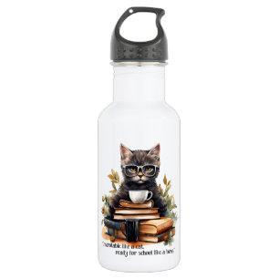 Garrafa Pronto Para A Escola Como Um Chefe