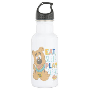 Garrafa Puppy Scooby-Doo "Coma, Dorme, Jogue, Repita"