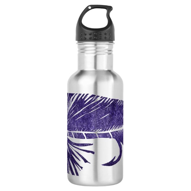 Garrafa "Purple on White Matuka" (Frente)