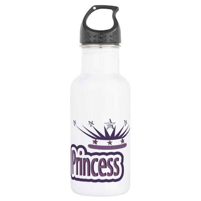 Garrafa Purple Princess Crown (Frente)