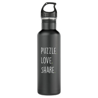 Garrafa Puzzle. Love. Share. – Water Bottle