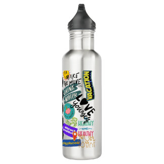 Garrafa Quebra de Tumbler de Colagem do Adesivo de Dodle -