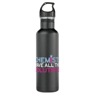 Garrafa Químicos De Trabalho Químico Têm Todas As Soluções