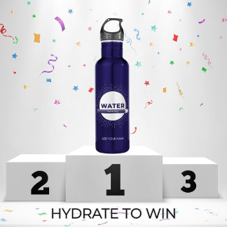 Garrafa Radiant Sun Water Quote with Good Day Bar