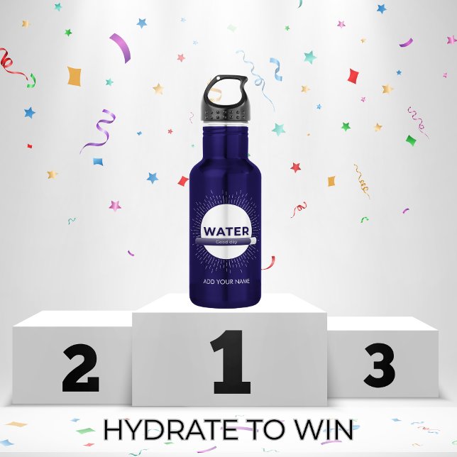 Garrafa Radiant Sun Water Quote with Good Day Bar (Criador carregado)