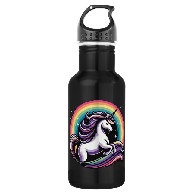 Garrafa Raibow Unicorn (Frente)