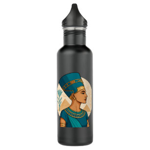 Garrafa Rainha Nefertiti - Beleza Eterno do Legado Antigo