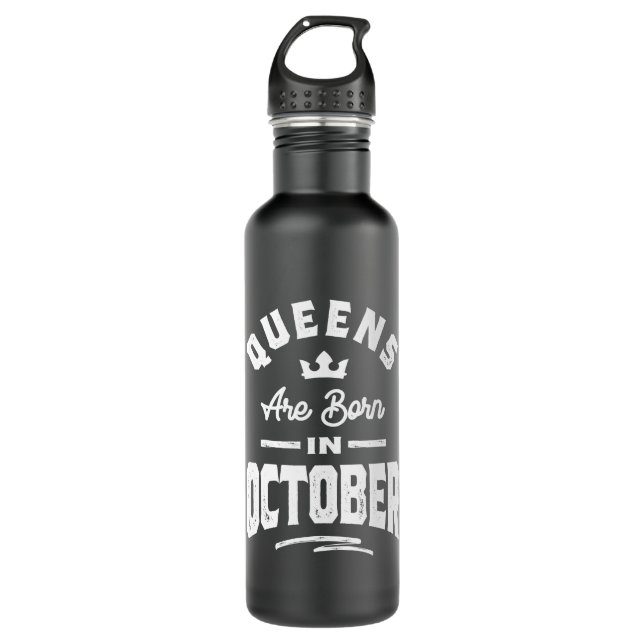 Garrafa Rainhas São Nasceres Em Outubro, Presente Mulher G (Frente)