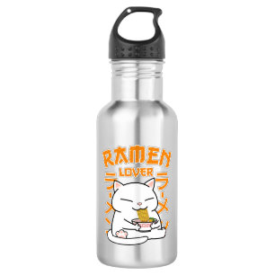 Garrafa Ramen Cat Ramen Lover Japonês