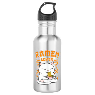 Garrafa Ramen Cat Ramen Lover Japonês