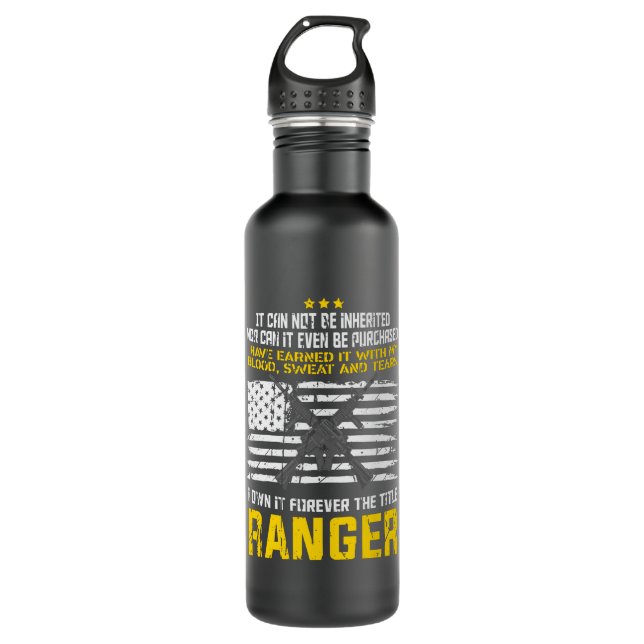 Garrafa Ranger Design militar (Frente)