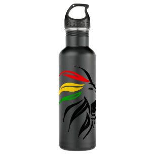 Garrafa Rasta Lion Rastafari Jamaica Gift for Reggae Lover