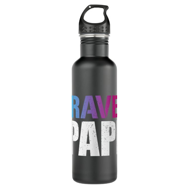 Garrafa Rave Papi - EDM Music Festival Raver Daddy Fathers (Frente)