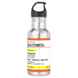 Garrafa Receita personalizada Álcool Humoroso    