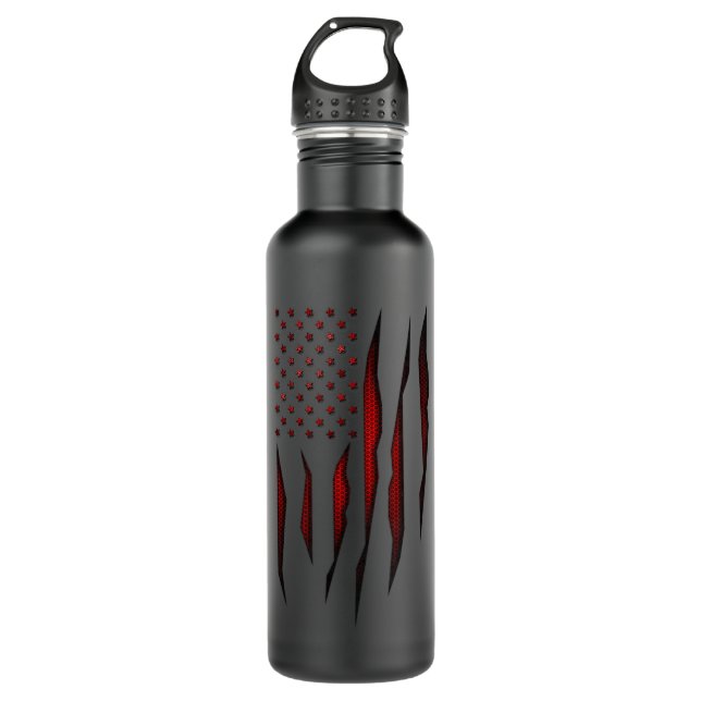 Garrafa Red Carbon Fiber Onyx American Flag.png (Frente)