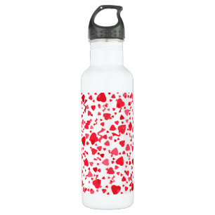 Garrafa Red Confetti Hearts