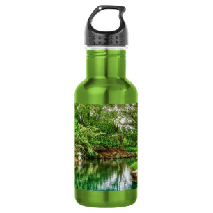 Garrafa Reflexões primavera Verde