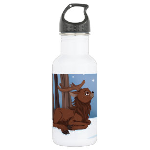 Garrafa Reindeer de inverno