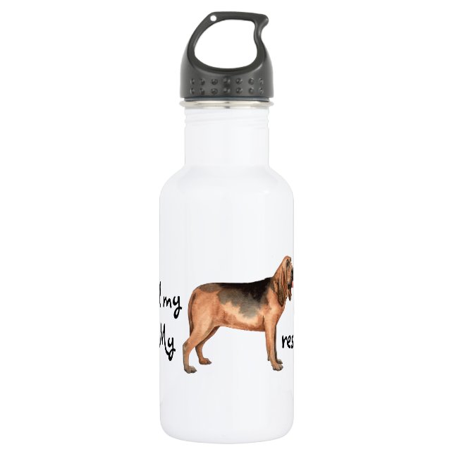 Garrafa Resgate Bloodhound Stainless Steel Water Bottle (Frente)