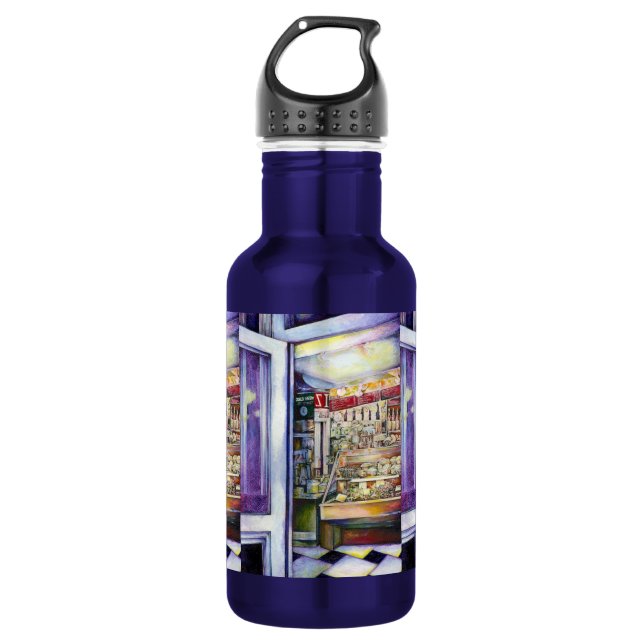 Garrafa Respiração a frio em um Deli quente (Frente)